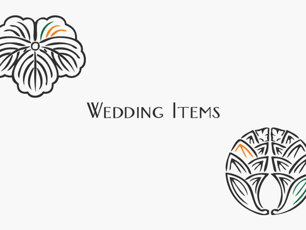 wedding items